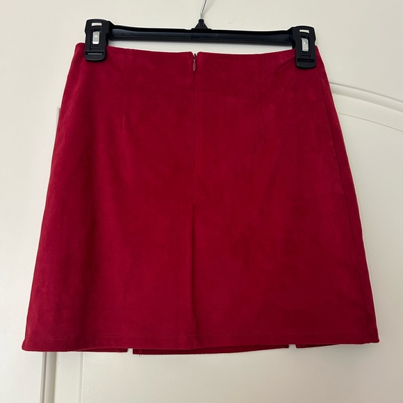 Women’s Suede Skirt | Size Small - Picture 2 of 3